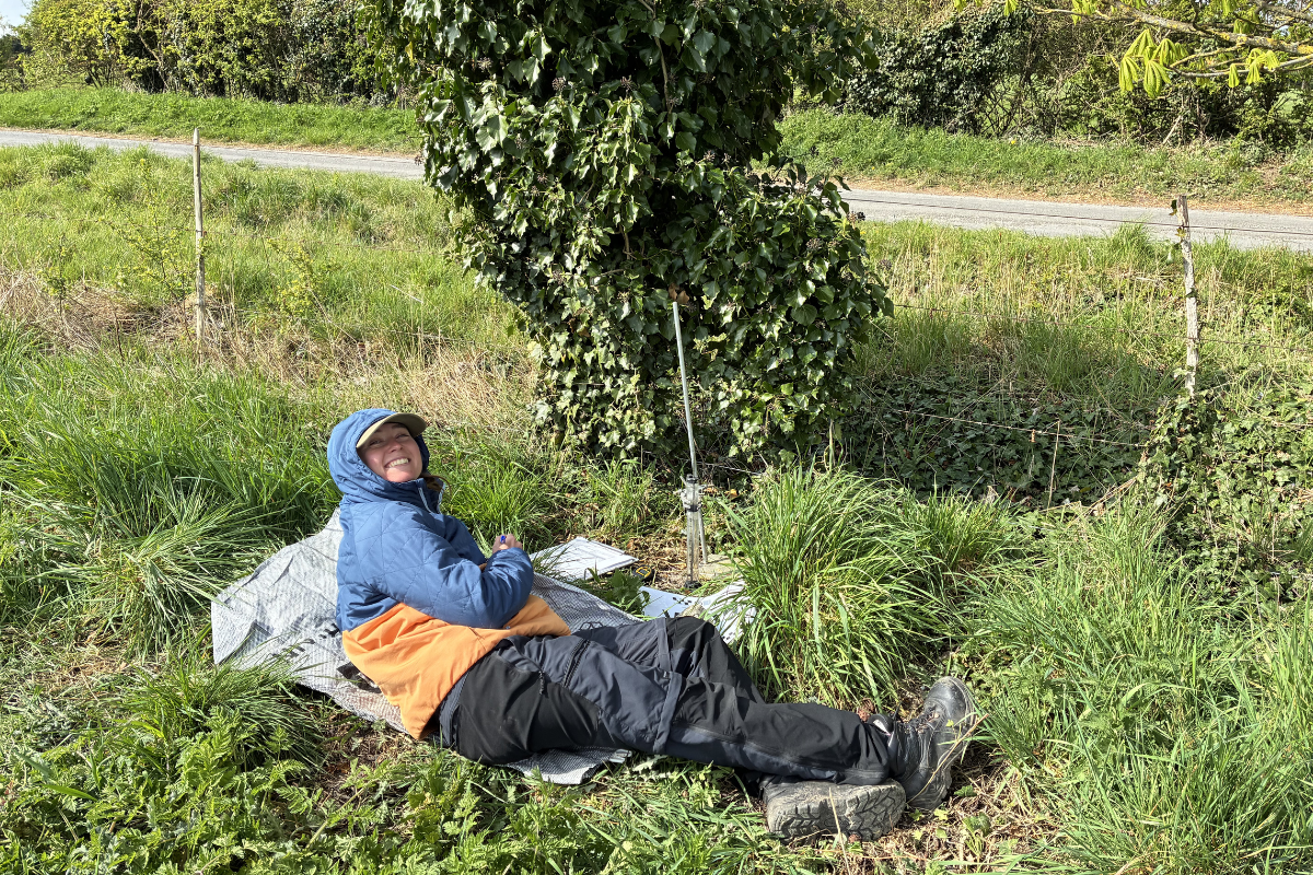 Infiltration tests at upper Thames conventional agricultural practice site, UK.