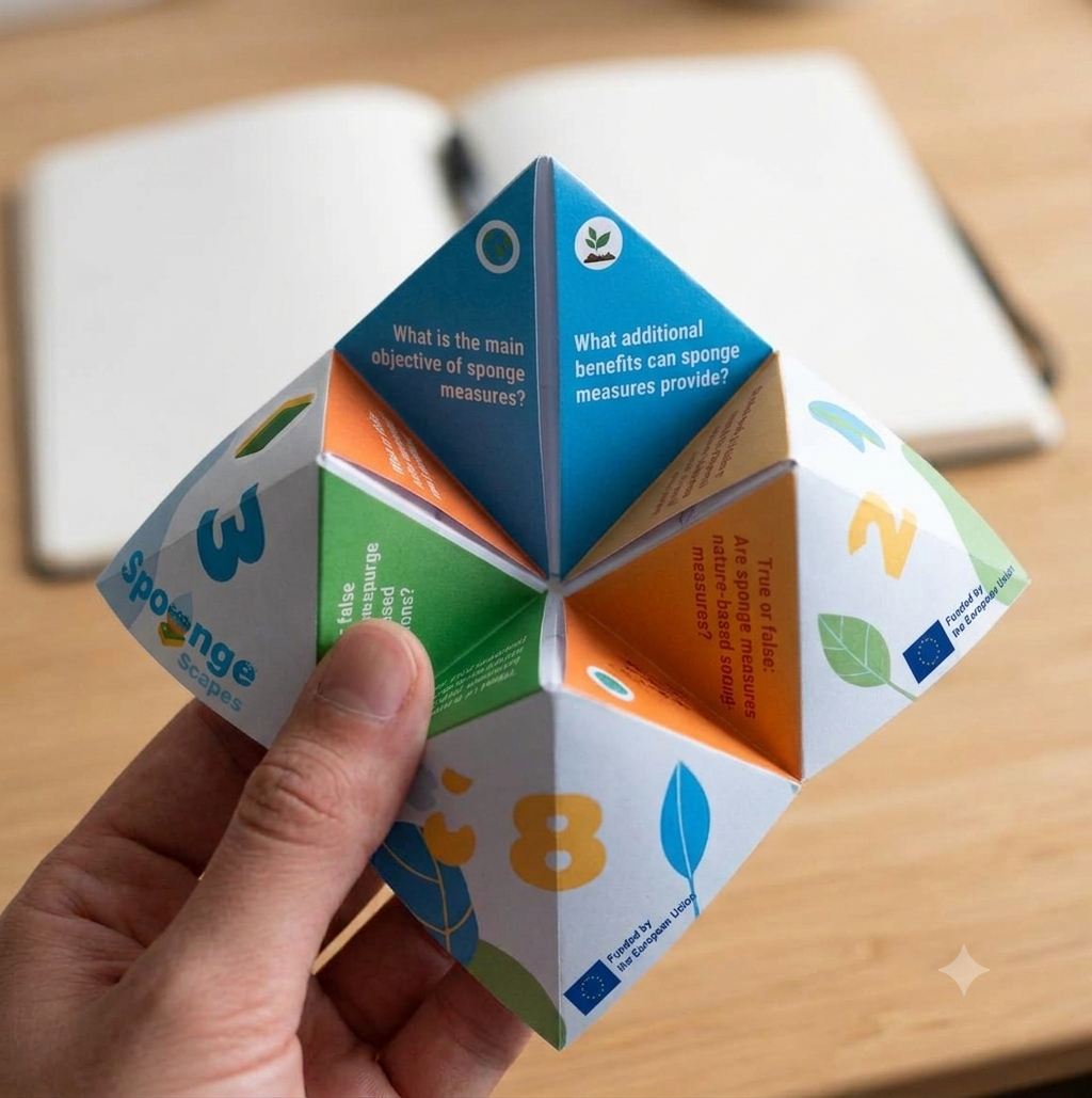 Paper fortune teller: How well do you know sponge measures?