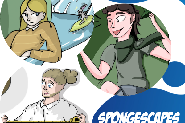 Illustration Discover SpongeScapes Comics
